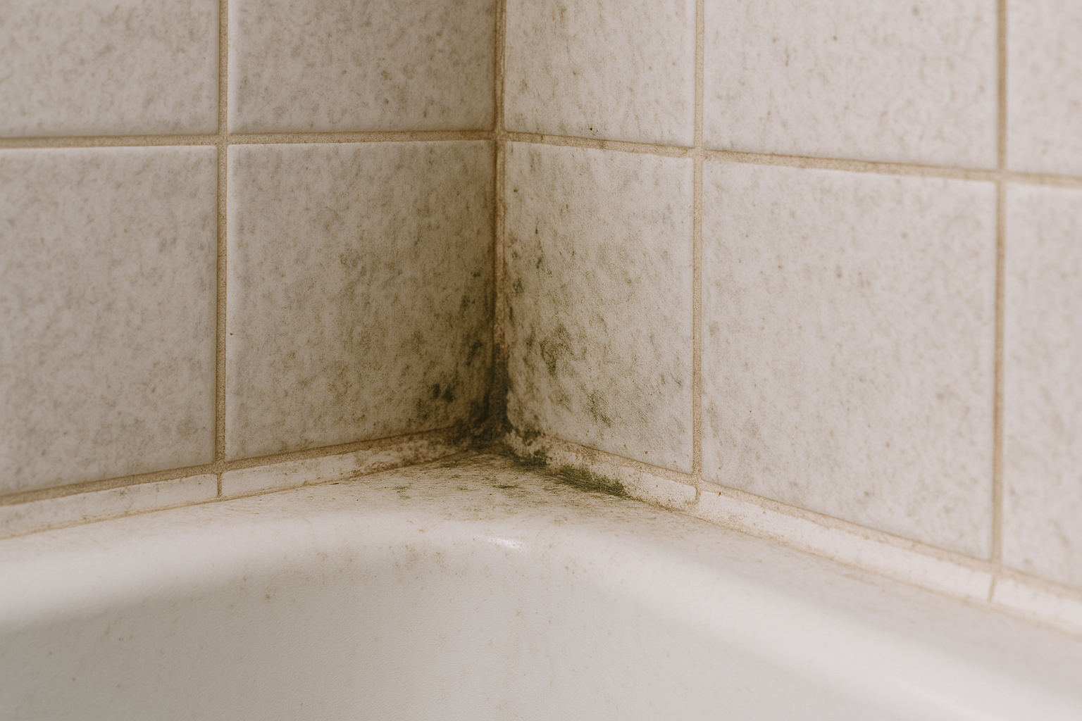 Schimmel in badkamer